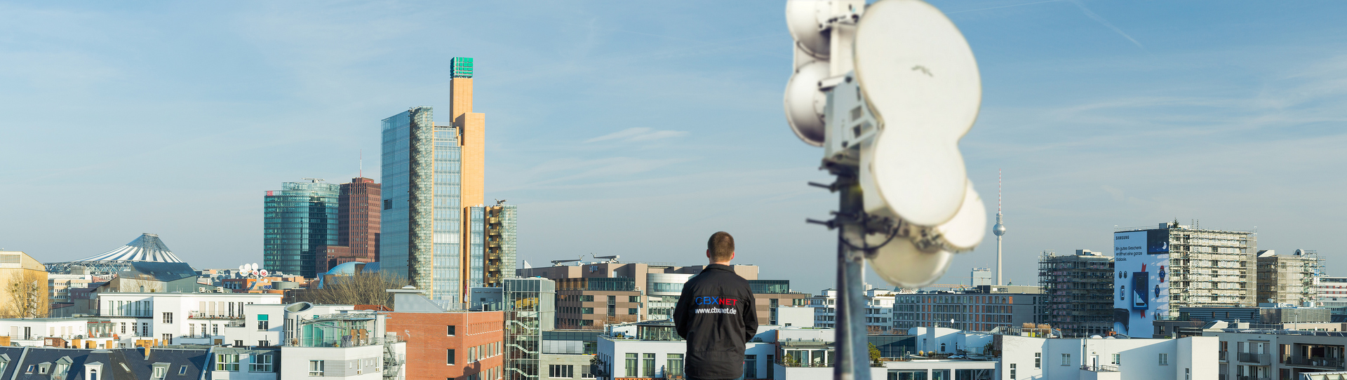 Internetleistungen von CBXNET.