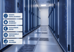 Mit modernem Colocation von CBXNET Risiken minimieren, Kosten senken und gleichzeitig zukunftssicher skalieren. Serverschränke im Rechenzentrum von CBXNET