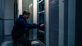 CBXNET Mitarbeiter bei Wartungen im Rechenzentrum CBXNET Mitarbeiter bei Wartungen im Rechenzentrum